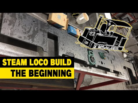 7.25" Gauge Steam Locomotive Build - Ep 1 - Progress so far....