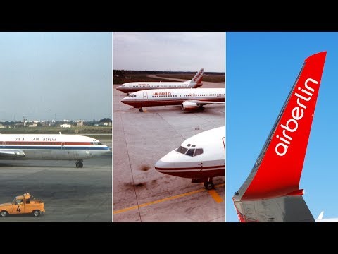 Aufstieg und Niedergang der Air Berlin - die Chronik