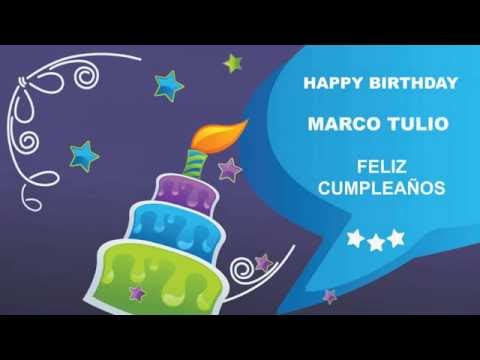 MarcoTulio   Card Tarjeta - Happy Birthday