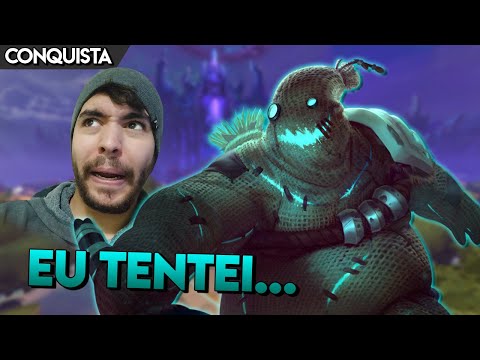 EU TENTEI... ZHONG KUI MID - Master Ranked Conquista - Smite BR