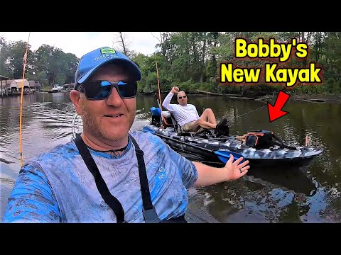 Bobby's Fishing Kayak? Something I thought I'd NEVER See...