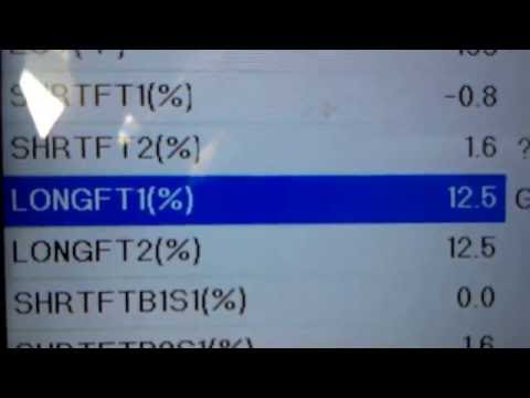 How to read short and long term fuel trims