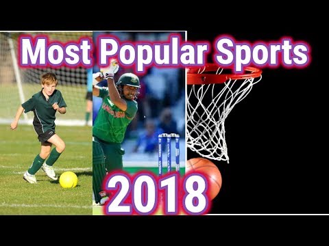 Top 10 Most Popular Sports in the World 2018 |Football Cricket Hockey| Mateen Tv
