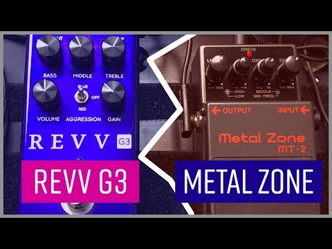 Boss Metal Zone vs Revv G3 | Busting The Myth