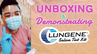UNBOXING & DEMONSTRATING CLUNGENE ANTIGEN SALIVA TEST KIT