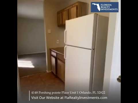 2 Bedroom 2 Bathroom Condo For Rent at 4148 Pershing Pointe Place #5 Orlando, Fl. 32822 property video