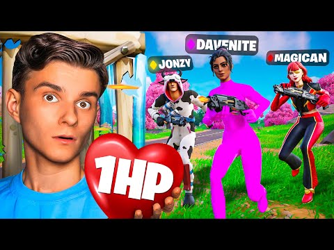 FORTNITE, ABER ALLE SIND AUF NUR 1HP