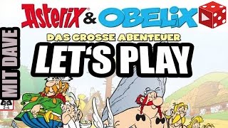 Asterix & Obelix: Das große Abenteuer - Let's Play / Brettspiel im Test (deutsch)