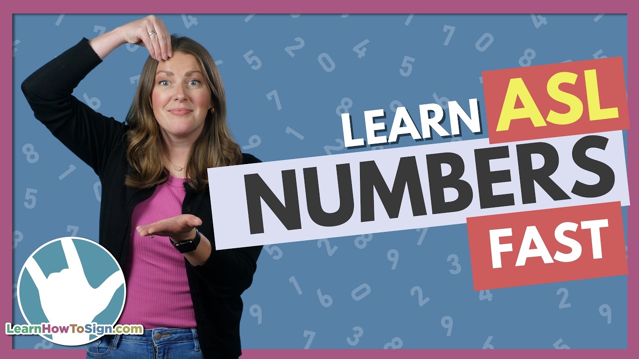Learn ASL Numbers Fast | American Sign Language Numbers
