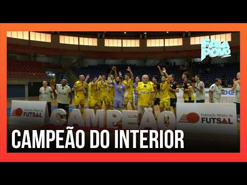 Futsal do Praia Clube vence o Sacramento e conquista o Campeonato Mineiro do Interior
