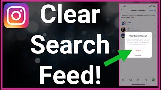 How To Clear Instagram Search Feed - Reset Suggestions!