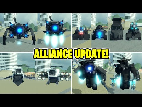 ALLIANCE UPDATE!! - TOILET WORLD ROLEPLAY 2 NEW UPDATE! NEW MORPHS AND REWORKS! (ROBLOX)