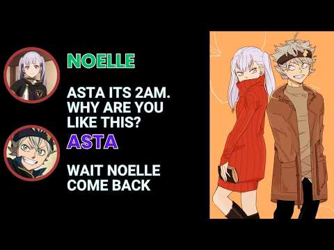 CHAOTIC Discord Chat with Charmy! Asta x Noelle  #blackclover #comedy #anime
