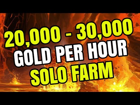 WoW Gold Guide | 20,000 - 30,000 Gold Per Hour | Solo Farm (8.3)