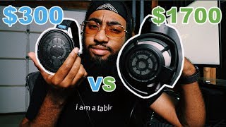Video thumbnail for $1700 Headphones vs $300 Headphones (Sennheiser HD 800 S vs. Sennheiser HD 600) [2019] by L.Dre