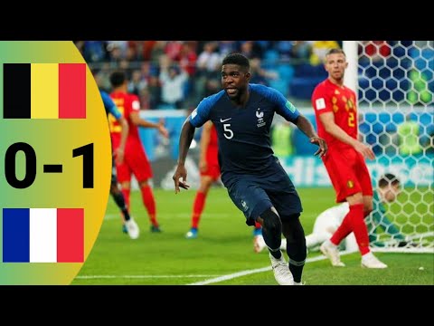 France vs Belgium 0-1 World Cup(2018) Highlights and Goals HD.