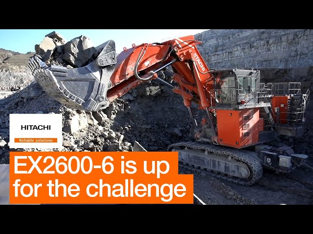 Epic 260 tonnes mining excavator in Montenegro