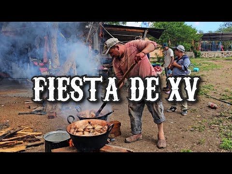 Preparations for a QUINCENAI PARTY at a Ranch in San Luis Potosí
