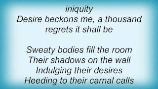 Steel Prophet - Mysteries Of Iniquity Lyrics