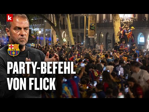 Barca ist Meister! Fans feiern Hansi Flick und den Titel | FC Barcelona
