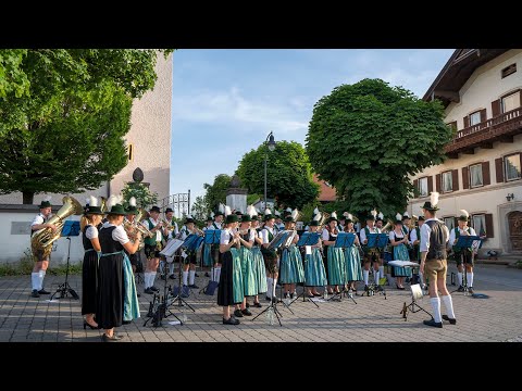 Standkonzert Saaldorf Musikkapelle Steinbrünning