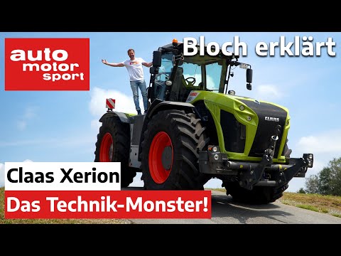 Claas Xerion: More technology than in any luxury sedan! - Bloch explains #102 | auto motor & sport