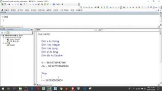 2강. 객체 변수 선언 방법(Set, variant, object)