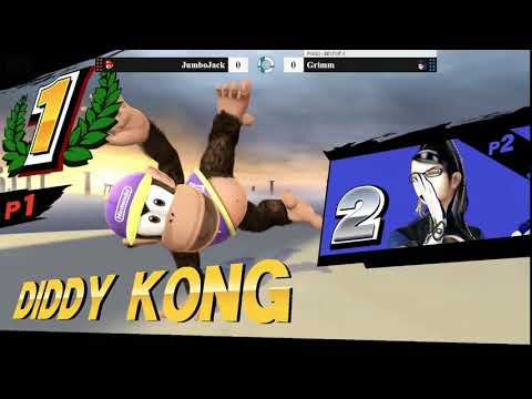 Sink or Swim 101 Pools - JumboJack (Mario/Diddy Kong) vs Grimm (Bayonetta)