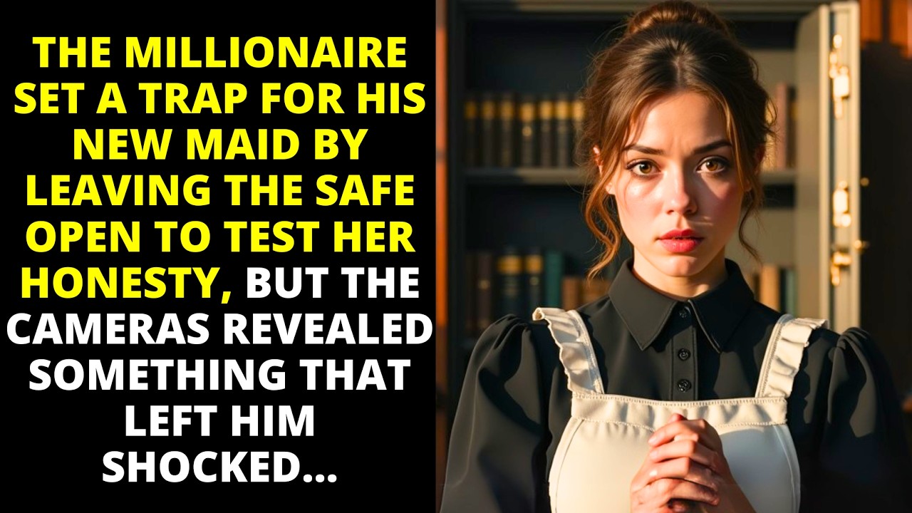 THE MILLIONAIRE SET TRAP FOR NEW MAID, BUT HIDDEN CAMERAS REVEAL A TRUTH THAT...