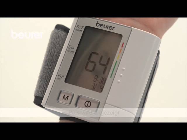 Quick Start Video des Blutdruckmessgeräts BC 40 von Beurer