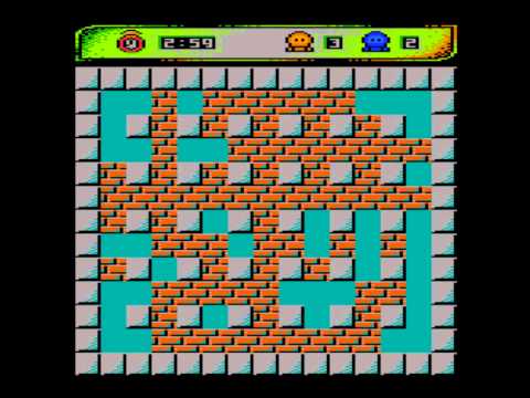 Dyna Blaster for the Atari 8-bit family