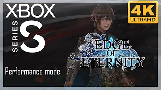 [4K] Edge of Eternity / Xbox Series S Gameplay (Performance Mode)