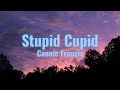 Connie Francis - Stupid Cupid (lyrics)