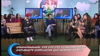 Entrevista a CHK en A tu bola TV (Barcelona)