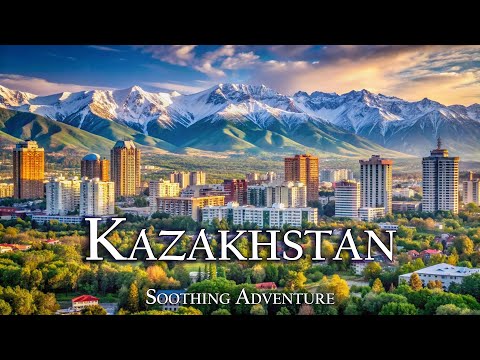 Kazakhstan in 4K | Breathtaking Aerial Journey Revealed