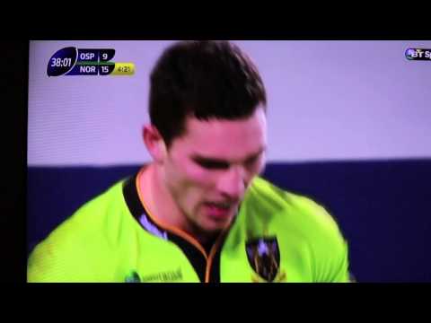 George North Try vs Ospreys