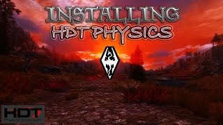 Skyrim - How to Set-Up HDT Physics (Detailed)