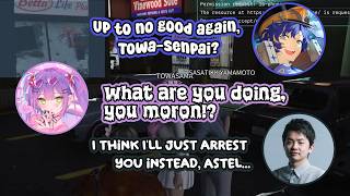 [VCR GTA 3] Towa's ruse and Astel's attempt at stakeout [Day 2]