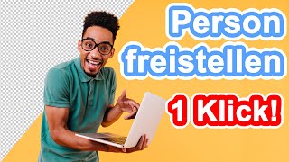 Person freistellen mit Photoshop - 1 Klick Methode 👌