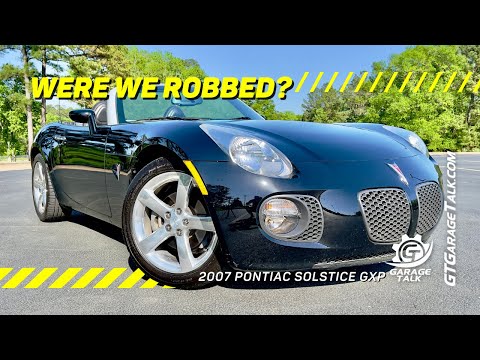 A Glimpse of What Could Have Been? 2007 Pontiac Solstice GXP: Turbo-4 Fun in a RWD Roadster