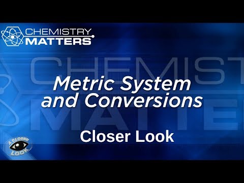 Closer Look: The Metric System | Chemistry Matters