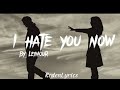 I hate you now - Lexnour (Lyrics)