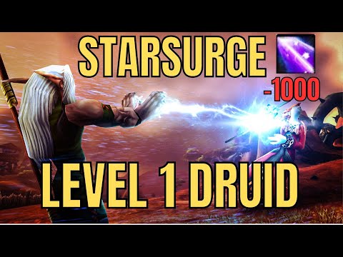 Level 1 Druid DOMINATES with Instant Starsurge!