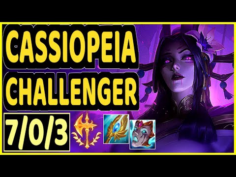 EIKA (CASSIOPEIA) - 7/0/3 KDA CHALLENGER GAMEPLAY - EUW