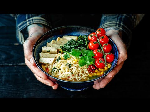 Quick and Easy Plant-Based Ramen Soup