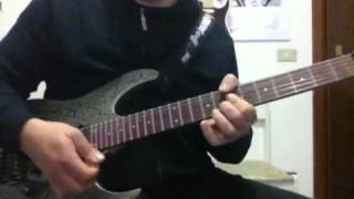 Radio radianti Ligabue- cover by Vittorio Nardo - IBANEZ RG2620 CBK