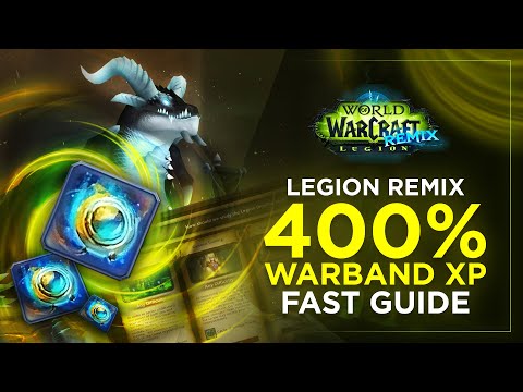 400% Warband XP FAST in Legion Remix (No Multiboxing)