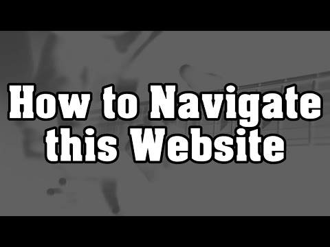 How To Navigate The Zombie Guitar Website