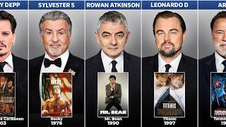 Famous Actors and their Most Iconic Movie