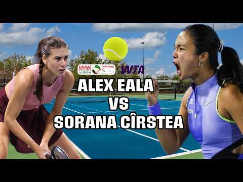 Alex Eala vs Sorana Cîrstea #alexeala #filipino